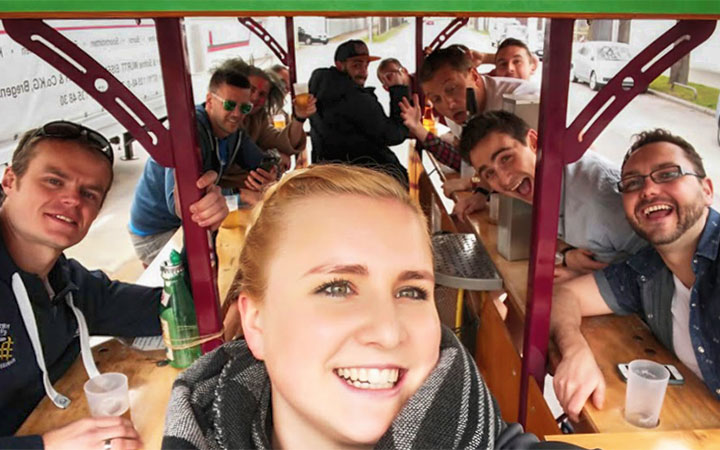 Bier-Bike JGA Stuttgart